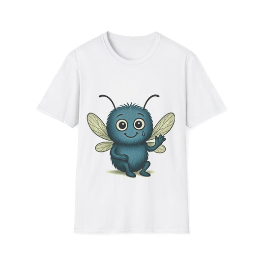 Stormy Depression awareness mosquito design front T-shirt – Mental Health Musings collection
