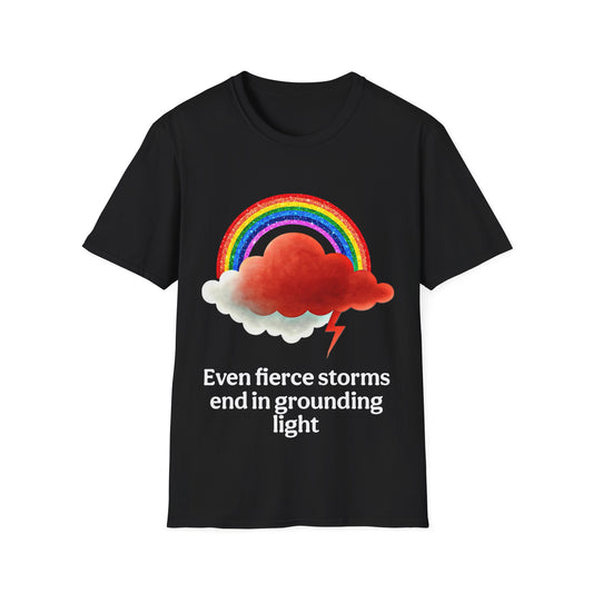 Rainbow Cloud Collection T-Shirts – Mental Health Awareness & Hope-Inspired Tees