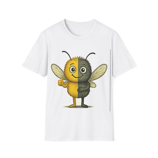Jay Bipolar awareness mosquito character back T-shirt – Mental Health Musings collection