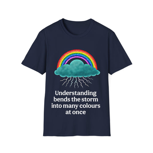 Rainbow Cloud Collection T-Shirts – Mental Health Awareness & Hope-Inspired Tees