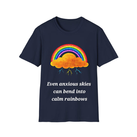 Rainbow Cloud Collection T-Shirts – Mental Health Awareness & Hope-Inspired Tees