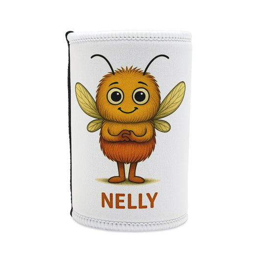 Nelly Anxiety awareness mosquito design side stubby holder – Storm Mosquitos Apparel - right