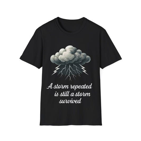 Storm Cloud Collection T-Shirts – Mental Health Awareness & Resilience Tees