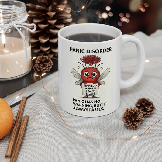 Buster – Panic Disorder | Mental Health Awareness Mug
