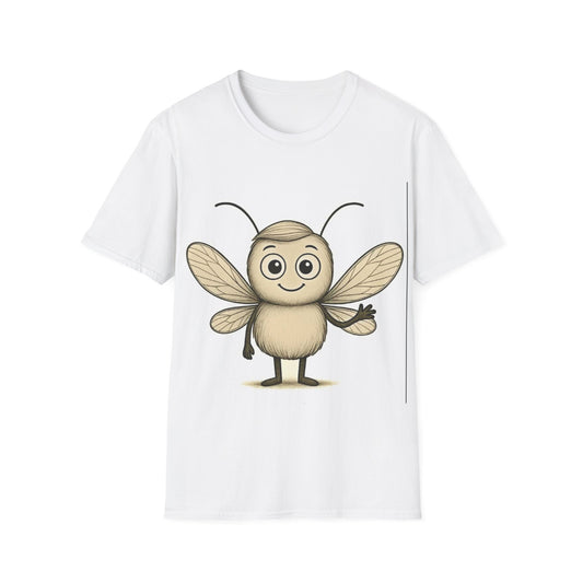 Felix OCD awareness cartoon mosquito design front T-shirt – Mental Health Musings collection