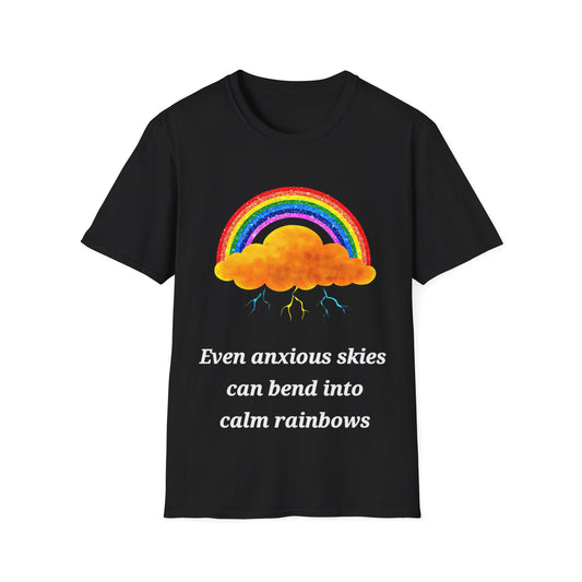 Rainbow Cloud Collection T-Shirts – Mental Health Awareness & Hope-Inspired Tees