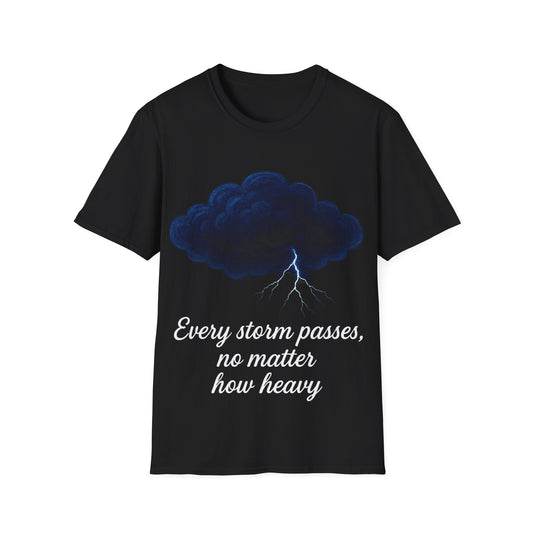 Storm Cloud Collection T-Shirts – Mental Health Awareness & Resilience Tees
