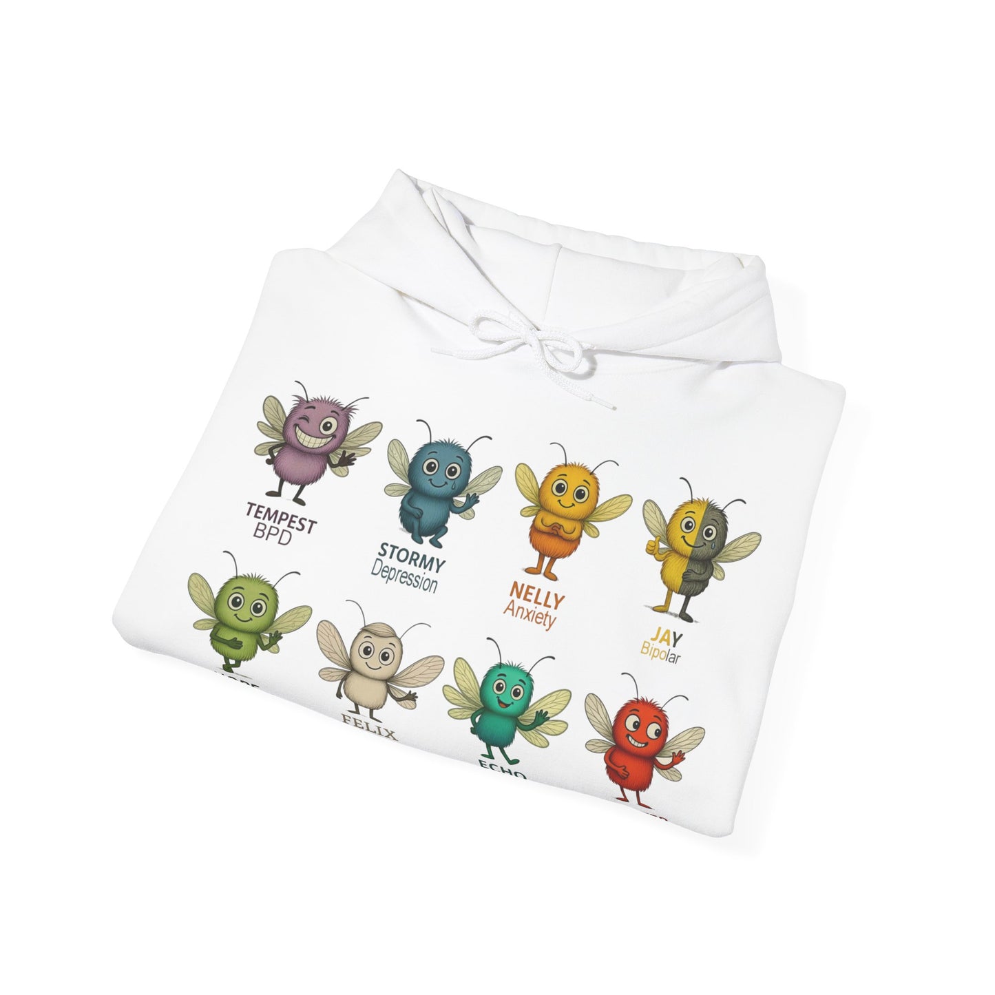 Storm Mosquitos - Hoodie - Storm Mosquitos Apparel Collection | All Characters Together