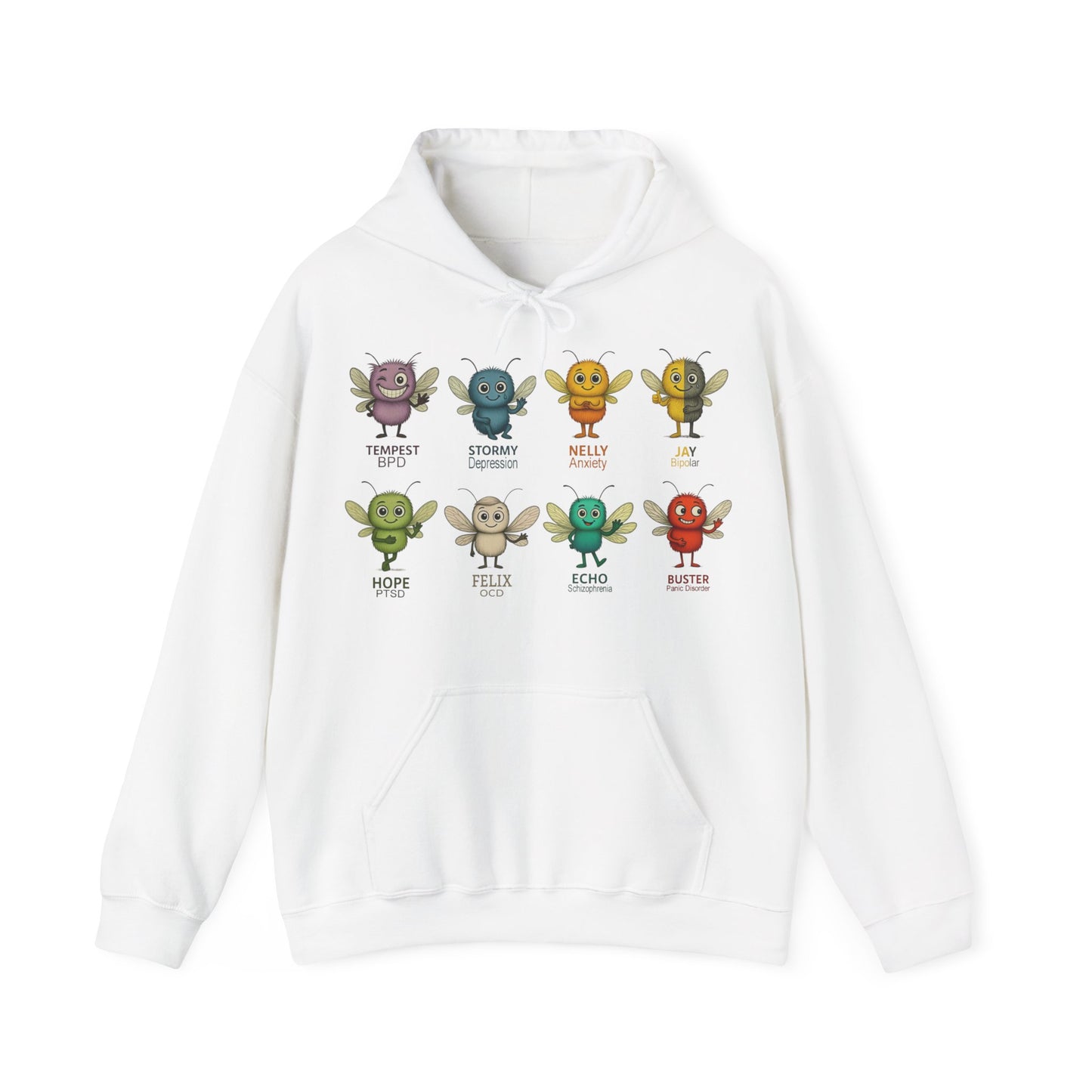 Storm Mosquitos - Hoodie - Storm Mosquitos Apparel Collection | All Characters Together