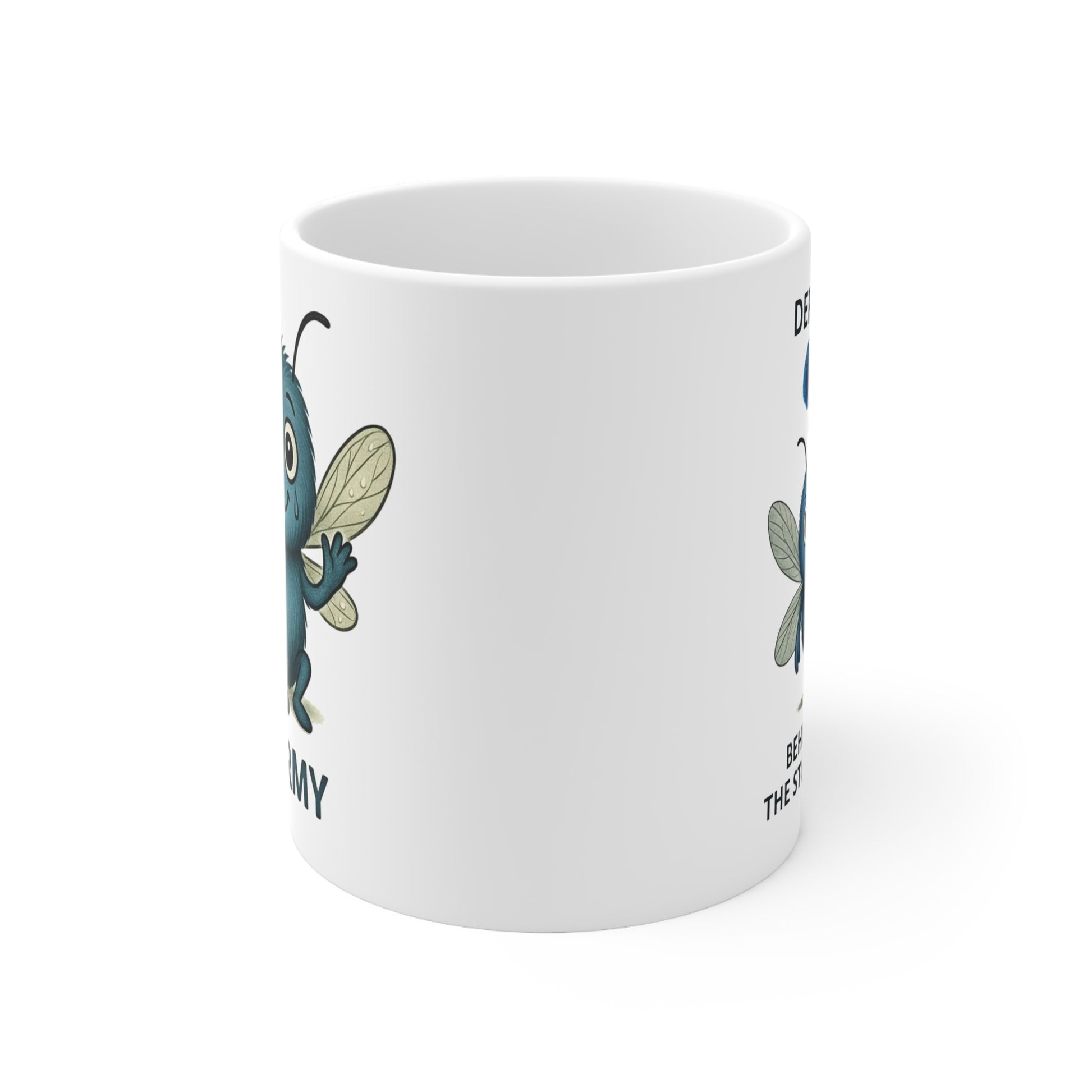Stormy Depression awareness character on mug – Mental Health Musings design