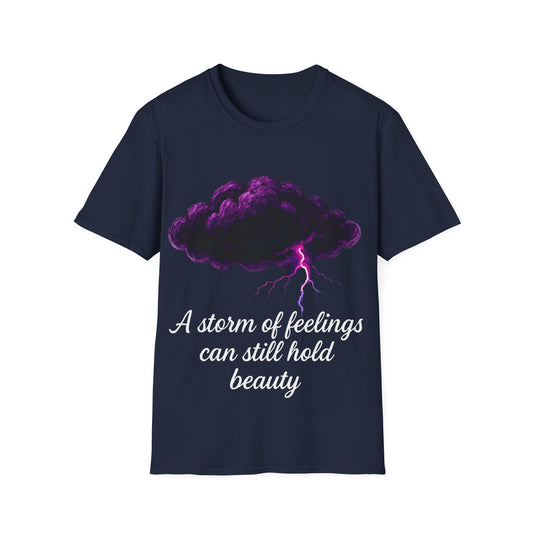Storm Cloud Collection T-Shirts – Mental Health Awareness & Resilience Tees