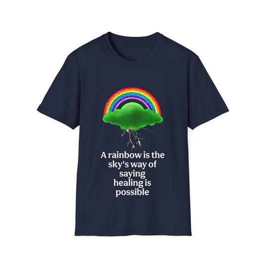 Rainbow Cloud Collection T-Shirts – Mental Health Awareness & Hope-Inspired Tees